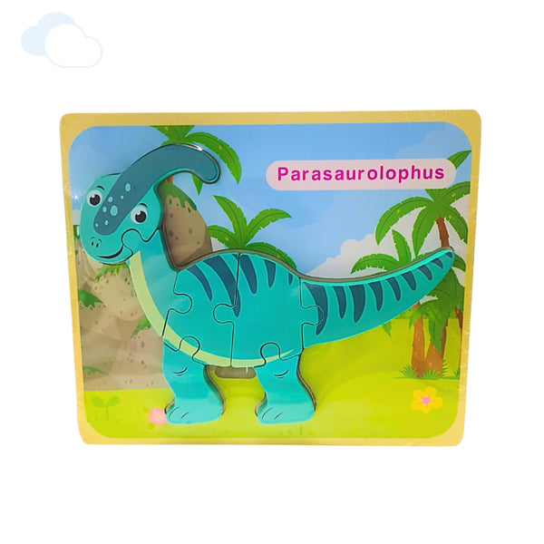 Drvena slagalica umetaljka – Parasaurolofus