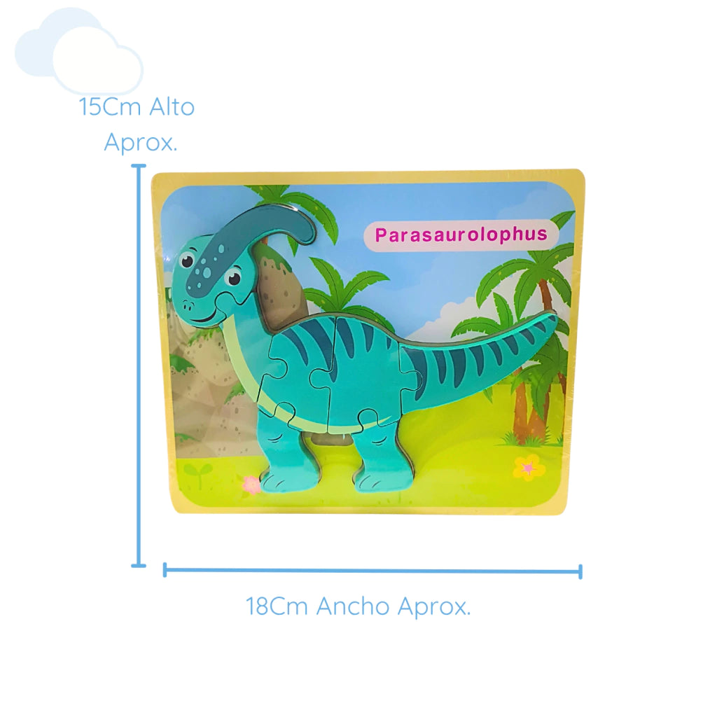 Drvena slagalica umetaljka – Brahiosaurus – slika 3