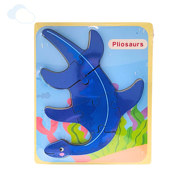 Drvena slagalica umetaljka – Pliosaurus